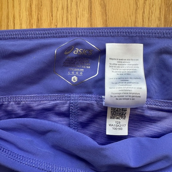 ASICS Women’s Athletic Skort – Blue (Style WA1SK2117 / Size L) - Picture 2 of 5